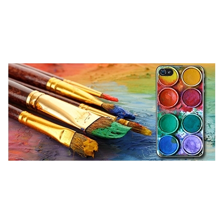 Coque iPhone 5 et 5S Palette de Peinture