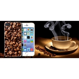 Coque iPhone 5 et 5S Grains de Café