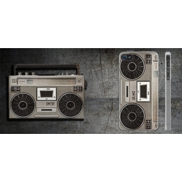 Coque iPhone 4 et 4S Radio Cassette Vintage