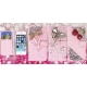 Etui iPhone 5 et 5S en cuir diamants