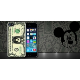 Coque iPhone 5 et 5S Dollar Mickey