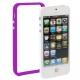 Bumper de protection en plastique pour iPhone 5 couleur violet