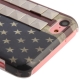 Coque iPhone 5C Drapeau clouté