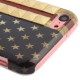 Coque iPhone 5C Drapeau clouté