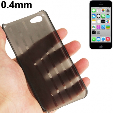 Coque ultra slim rayée (0,4 mm) pour iPhone 5C