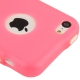 Coque iPhone 5C logo Apple cerlé