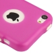 Coque iPhone 5C logo Apple cerlé