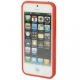 Bumper de protection en plastique pour iPhone 5 couleur rouge