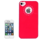 Coque iPhone 4 et 4S logo apple et objectif coeur