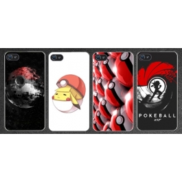 Coque iPhone 4 et 4S Pokeball Design