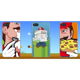 Coque iPhone 4 et 4S Mario Humoristique