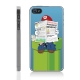 Coque iPhone 4 et 4S Mario Humoristique