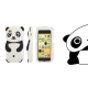 Coque iPhone 5C silicone Panda 