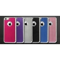 Coque iPhone 5C Métal Brossé logo Apple 