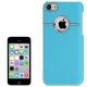 Coque iPhone 5C logo Apple cerlé Métal