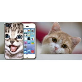 Coque iPhone 5 et 5S chat 