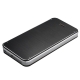 Etui iPhone 5 et 5S Flip en aluminium brossé