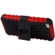 Double protection iPhone 5 coque en silicone et plastique