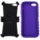 Double protection iPhone 5 coque en silicone et plastique