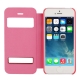 Etui cuir double view iPhone 5 et 5S