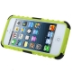 Double protection iPhone 5 coque en silicone et plastique