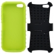 Double protection iPhone 5 coque en silicone et plastique