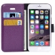 Housse porte-cartes en cuir iPhone 6