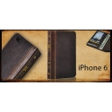 Housse en cuir design livre iPhone 6 / 6S