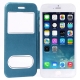 Etui cuir double view iPhone 6