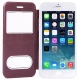 Etui cuir double view iPhone 6