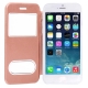 Etui cuir double view iPhone 6