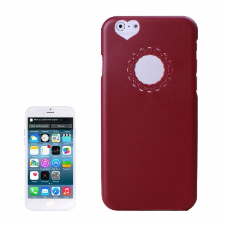 Coque iPhone 6 logo apple et objectif coeur