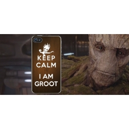 Coque iPhone 4 et 4S Keep calm I am Groot