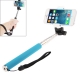 Perche Télescopique Selfie pour iPhone couleur bleu