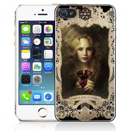 Coque iPhone 4 et 4s The Vampire Diaries - Caroline & Bonnie