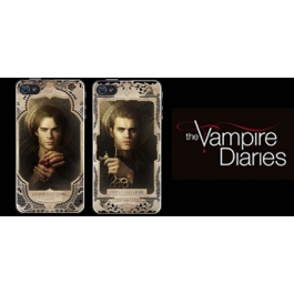 Coque iPhone 5 et 5s The Vampire Diaries - Damon & Stefan