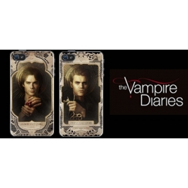 Coque iPhone 4 et 4s The Vampire Diaries - Damon & Stefan