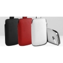 Housse Cuir PU iPhone 4(s) / 5(s) / 5C / SE - couleur au choix