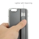 Coque iPhone 6 avec briquet intégré couleur gris