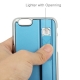 Coque iPhone 6 avec briquet intégré couleur bleu