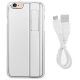 Coque iPhone 6 avec briquet intégré couleur argent