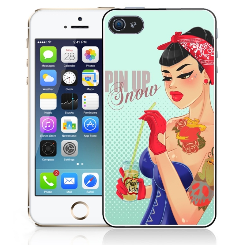 Princesse Disney minimale Coque Apple iPhone 13 personnalisée - CoqueZone