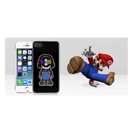 Coque iPhone 4 et 4S Mario Swag