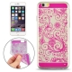 Coque iPhone 6 ultra-fine souple fleurs arabesques