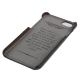 Coque iPhone 6 Luxe en cuir avec porte carte intégré