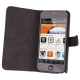 Etui en cuir iPod Touch 5 avec ouverture Flip et Stand