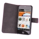 Etui en cuir iPod Touch 5 avec ouverture Flip et Stand