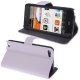 Etui en cuir iPod Touch 5 avec ouverture Flip et Stand