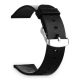 Bracelet Apple Watch (38mm) en cuir véritable - Noir 