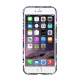 Coque iPhone 6 fleurs papillons silicone